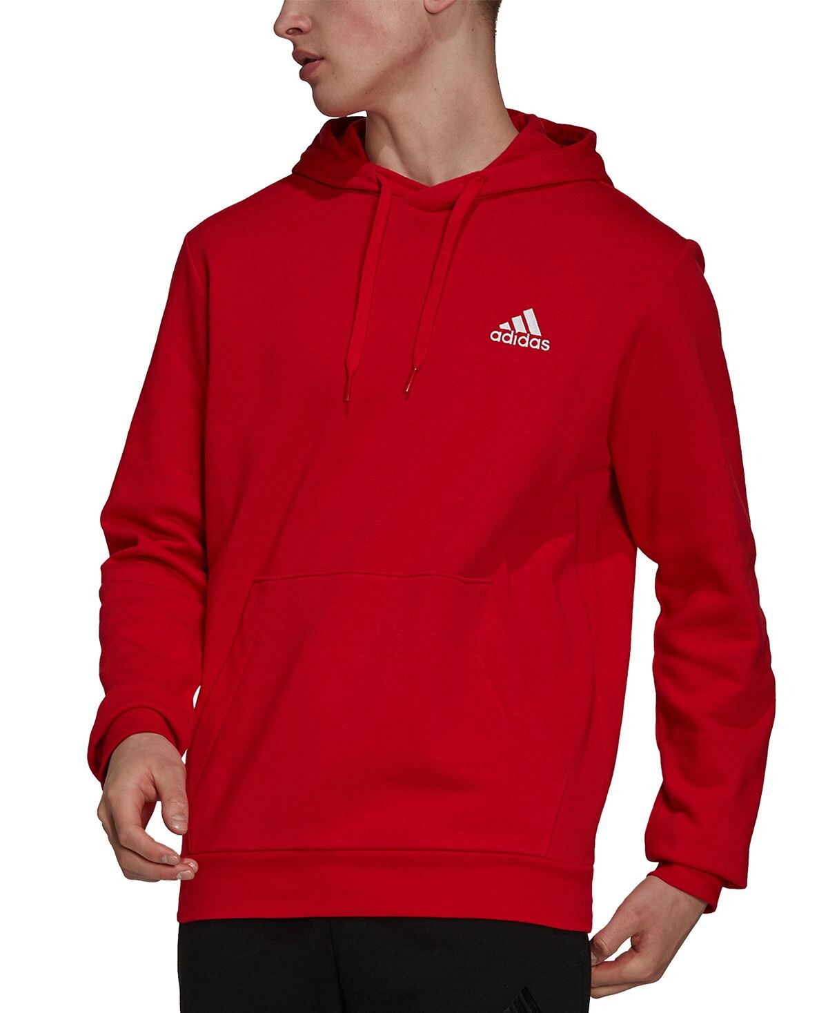 

Мужская толстовка с капюшоном Adidas Feel Cosy Essentials, красный