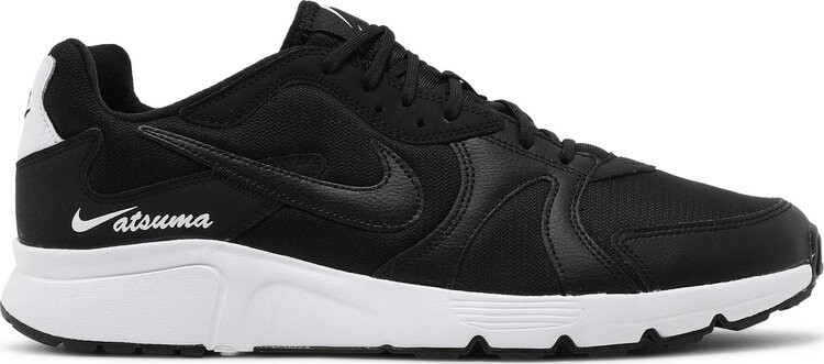 

Кроссовки Nike Atsuma 'Black White', черный