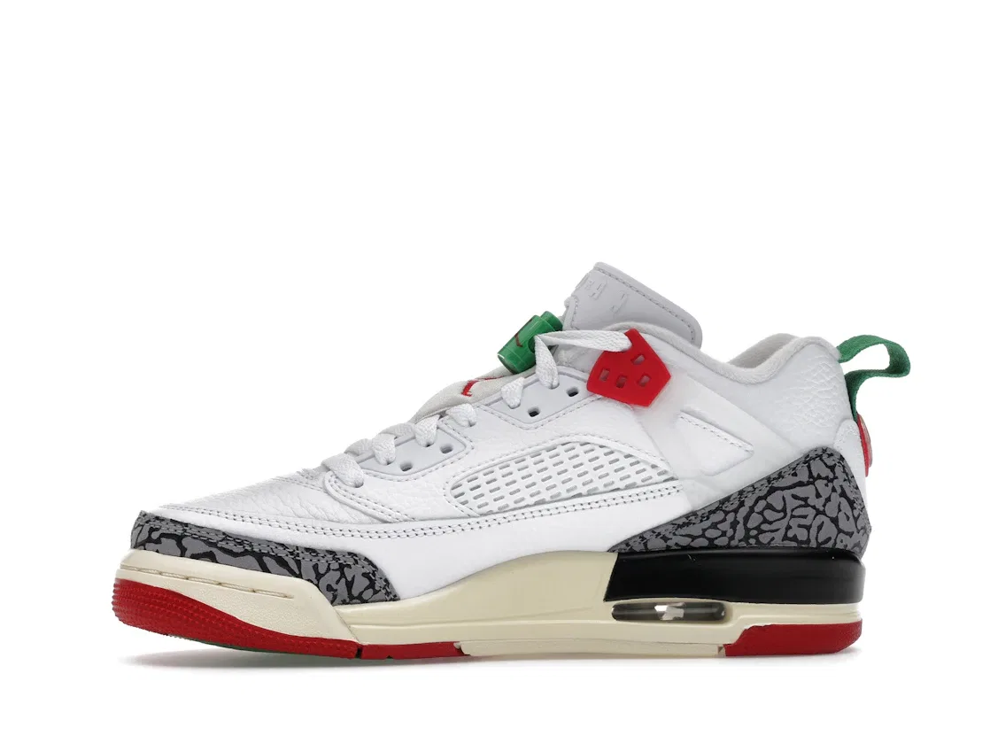Детские кроссовки Lifestyle Jordan Spizike Low Jordan, White/Coconut Milk/Black/Varsity Red — фото 3