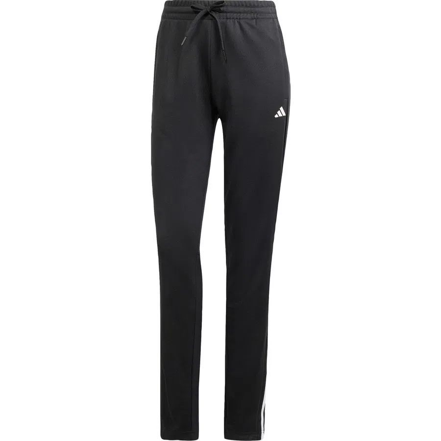 Спортивные брюки с зауженным кроем AEROREADY 3-Stripes adidas, Черно-белый