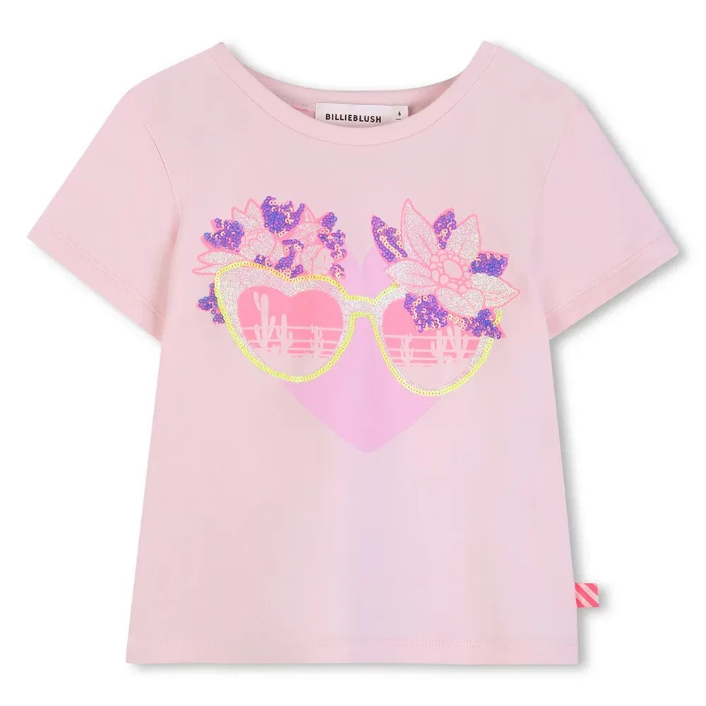 Футболка с коротким рукавом Billieblush, розовый