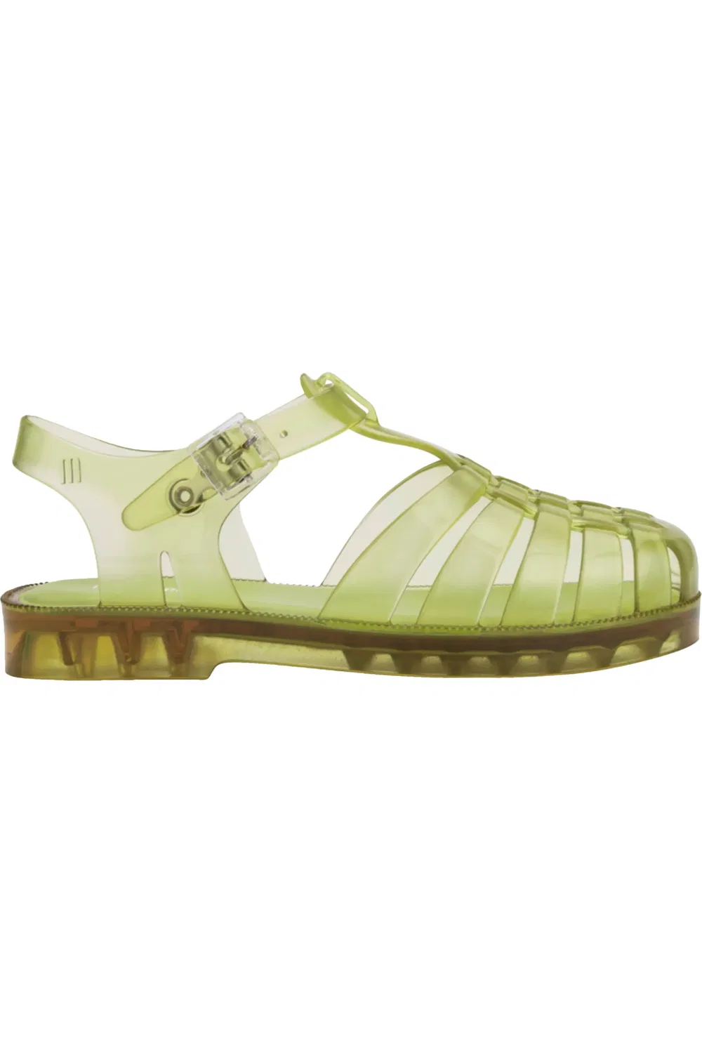 Детские сандалии рыбацкие на амортизирующей стельке Possession Mini Melissa, Transp Green — фото 2