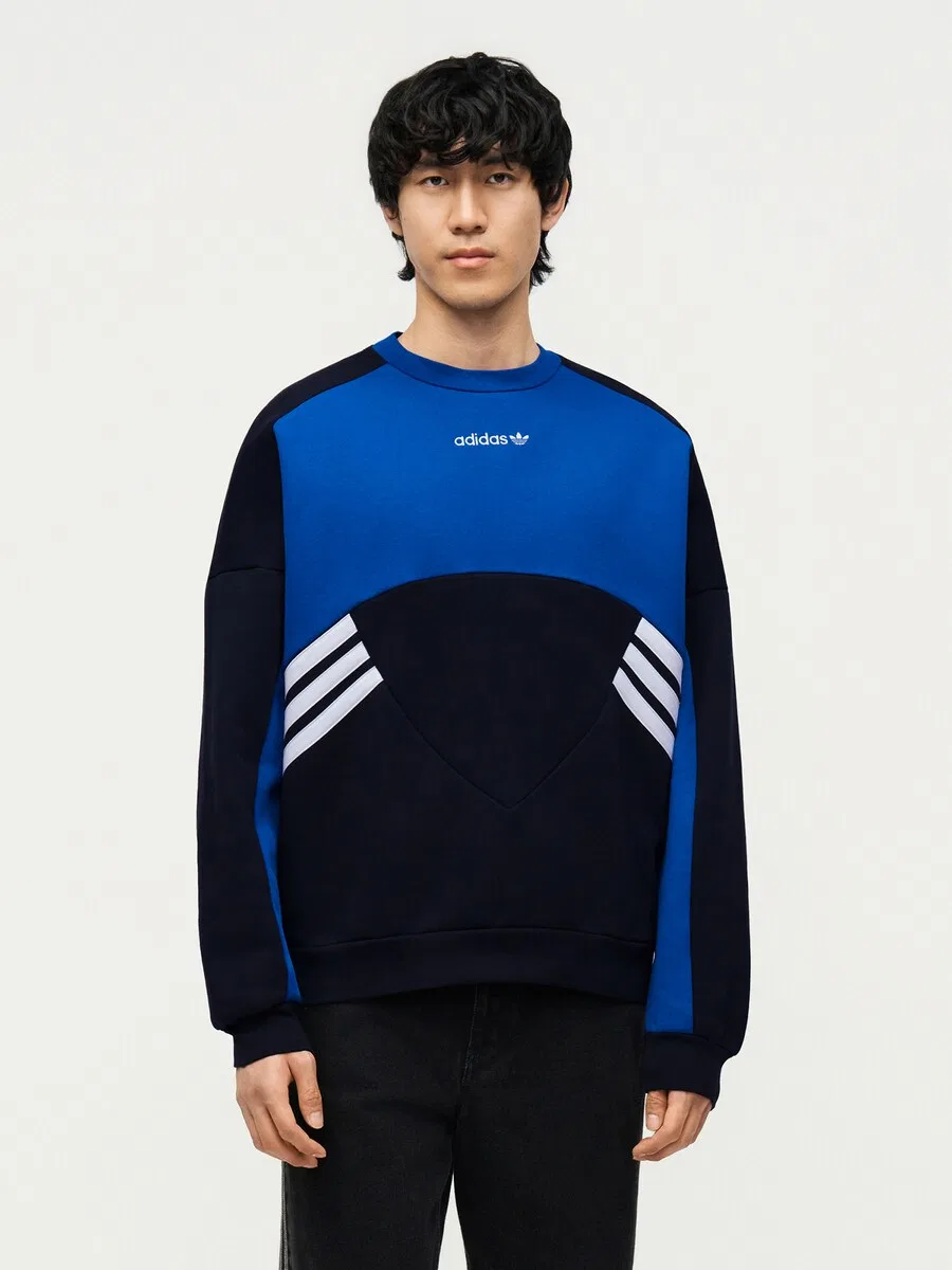 Толстовка ADIDAS ORIGINALS 'Мюнхен 93' черного цвета — фото 2
