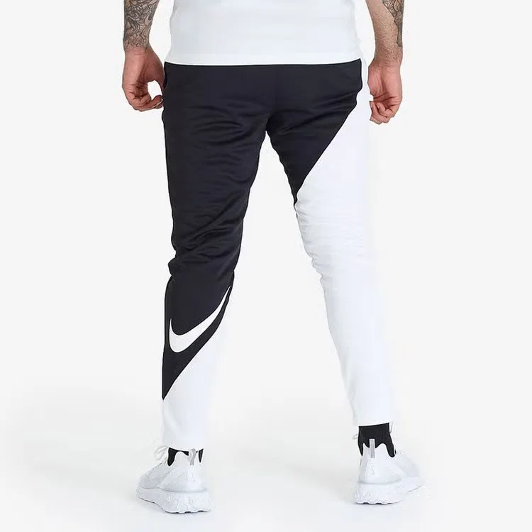 Спортивные длинные брюки с цветными блоками Nike, черный — фото 4