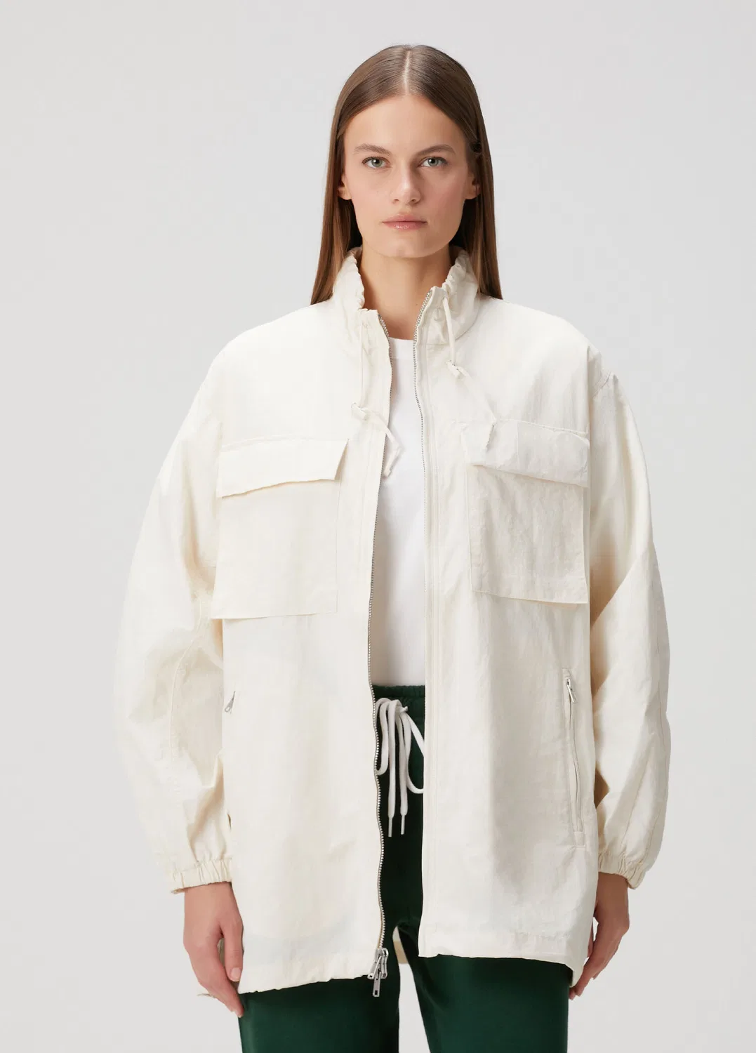 Пальто Polo Ralph Lauren, кремовый