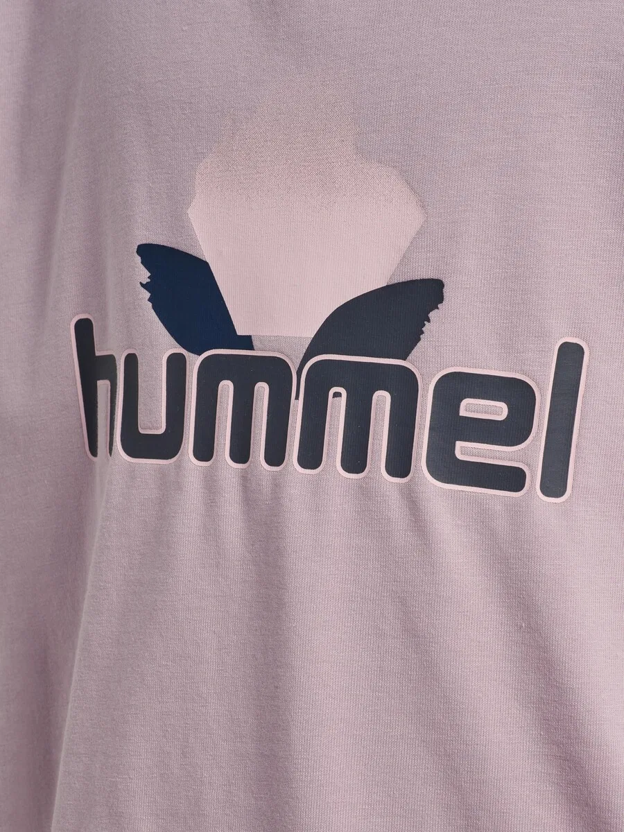 Футболка Hummel Performance Shirt цвета орхидеи — фото 4