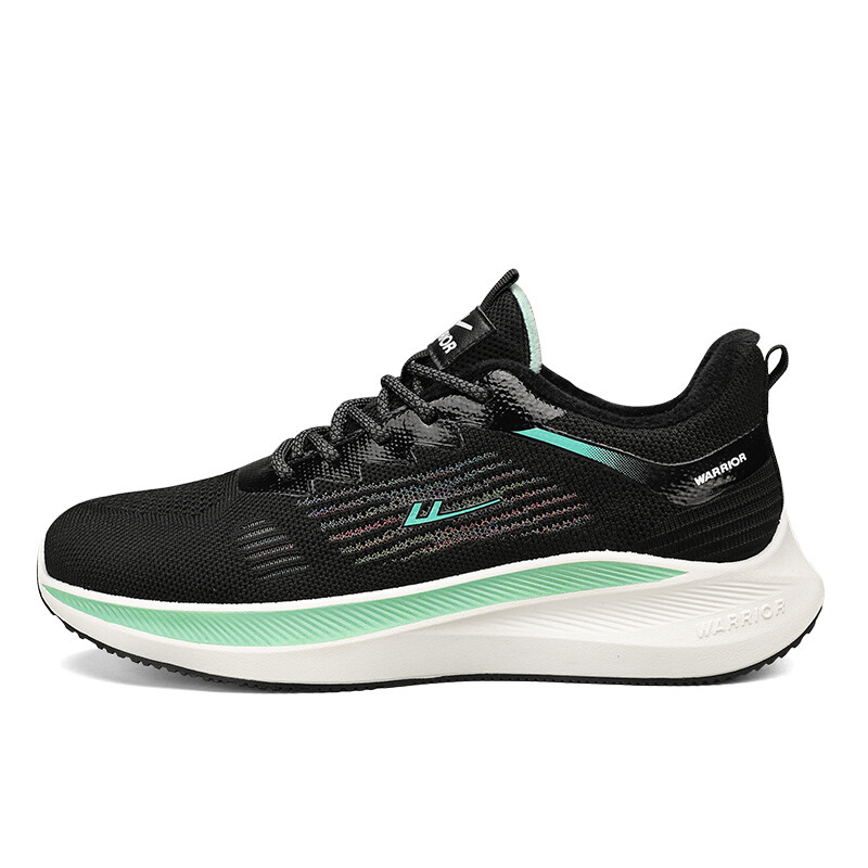 

Кроссовки мужские Lifestyle Shoes Men Low-top Warrior, черный/зеленый