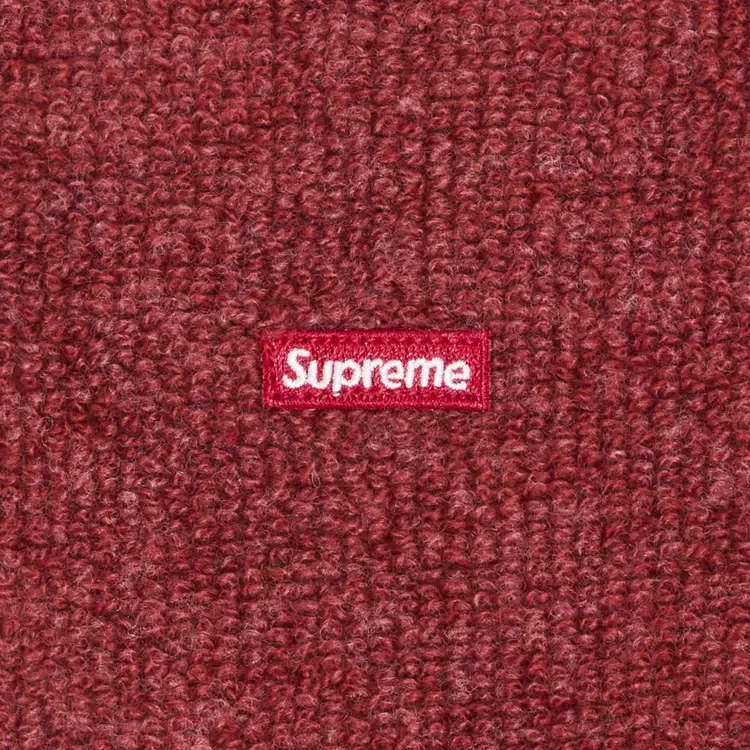 Свитер Supreme Terry Small Box, красный — фото 2