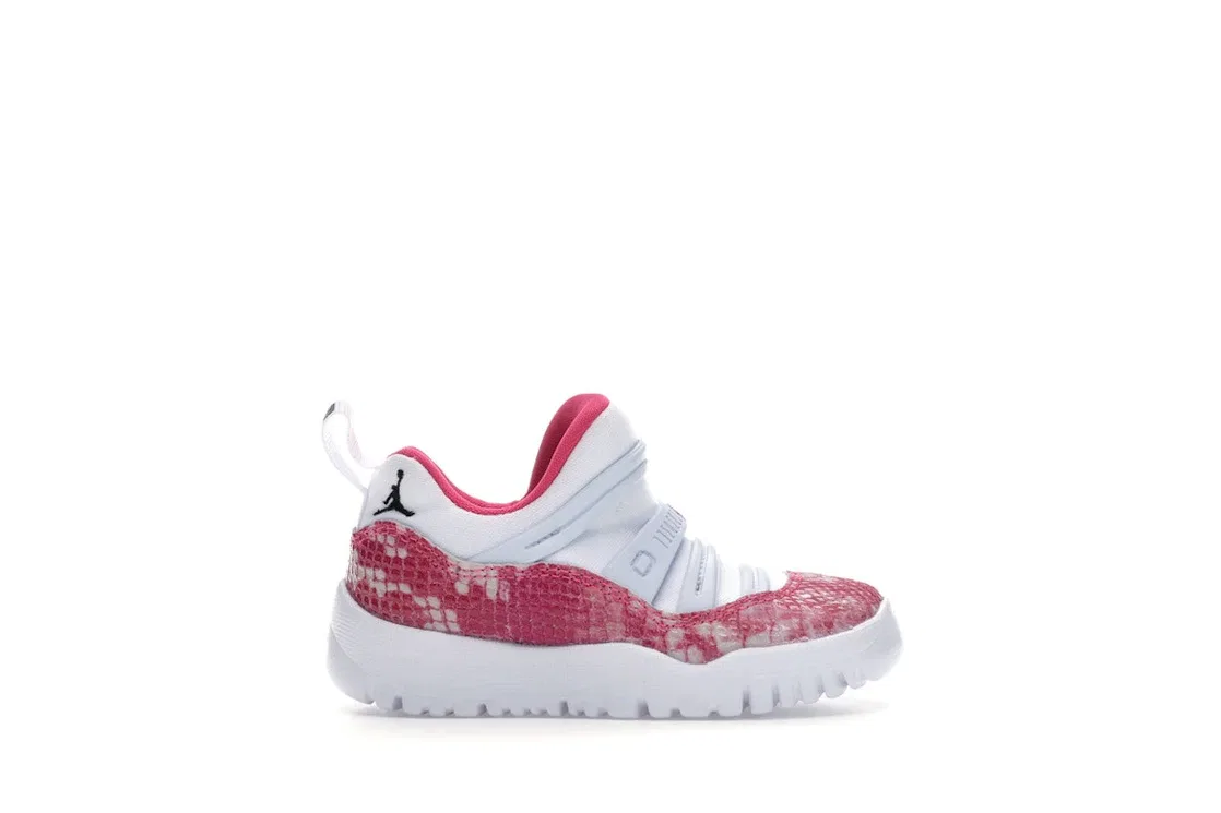 Детские кроссовки Lifestyle с принтом Jordan 11 Retro Little Flex Jordan, White/Black-Watermelon