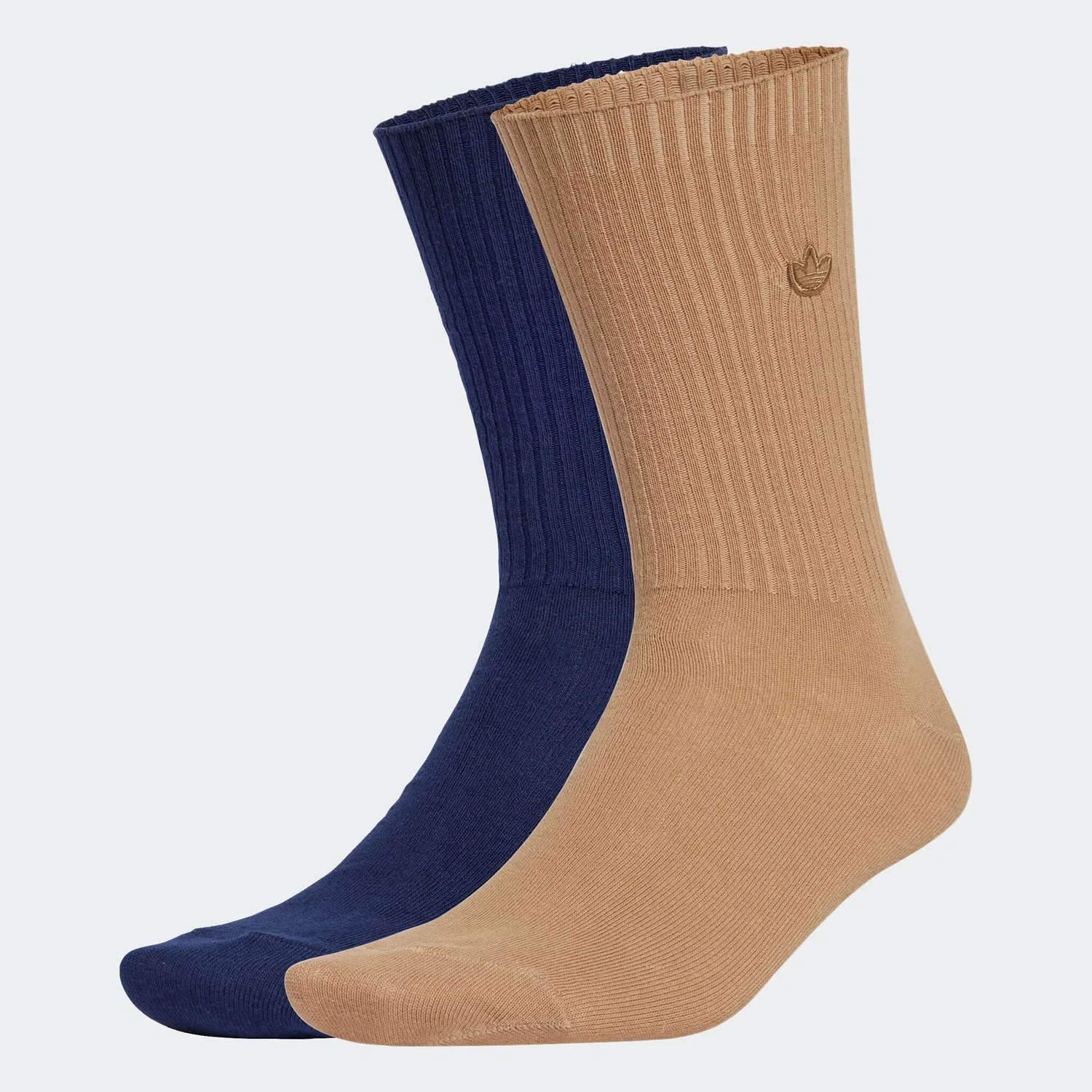 Мужские спортивные носки с логотипом Adidas Originals, Cardboard/Night Indigo