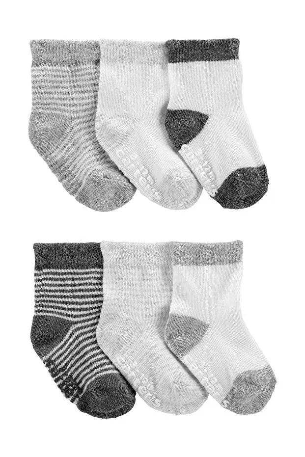 Детские носки для мальчиков хлопковые 6-парные Carter'S, Multicolor