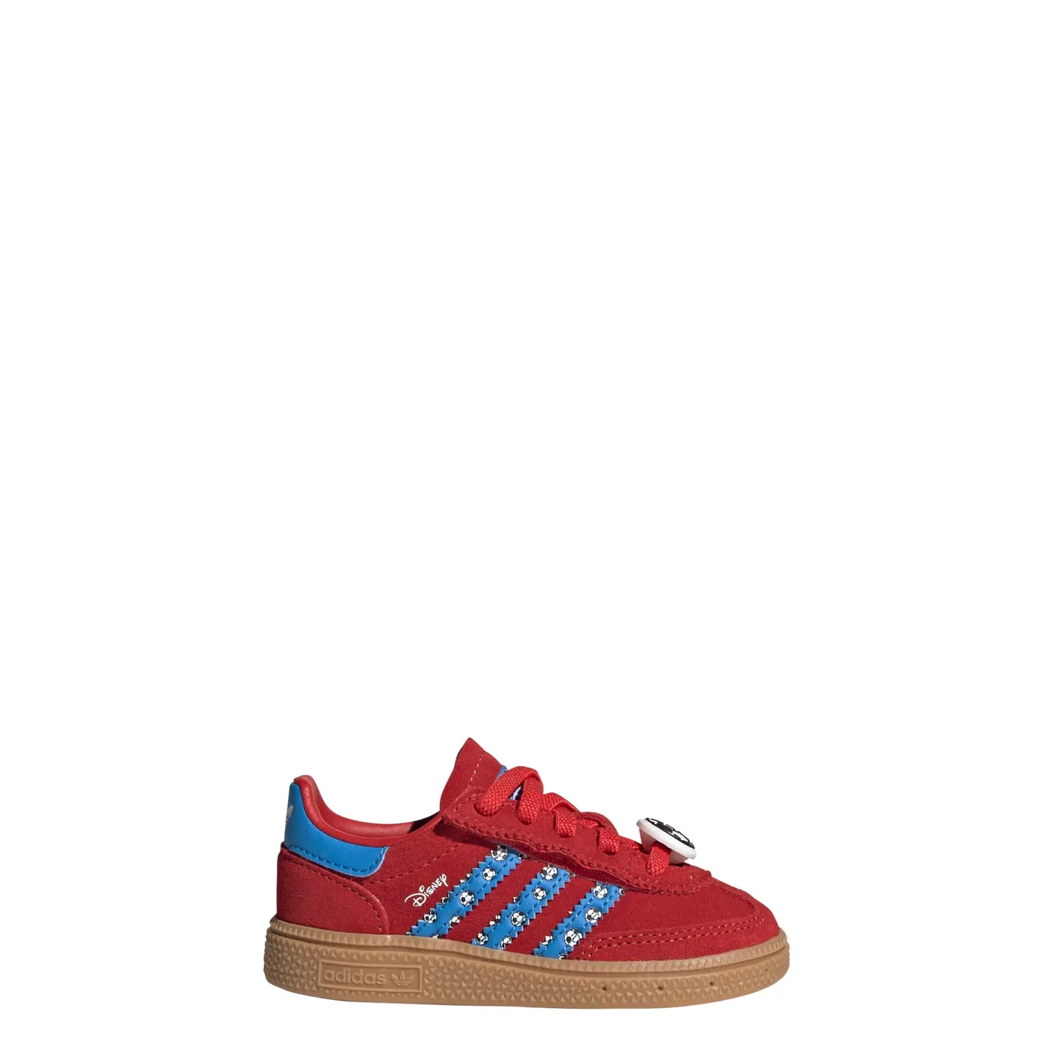 Красные кроссовки Adidas Originals Disney Handball Spezial — фото 2