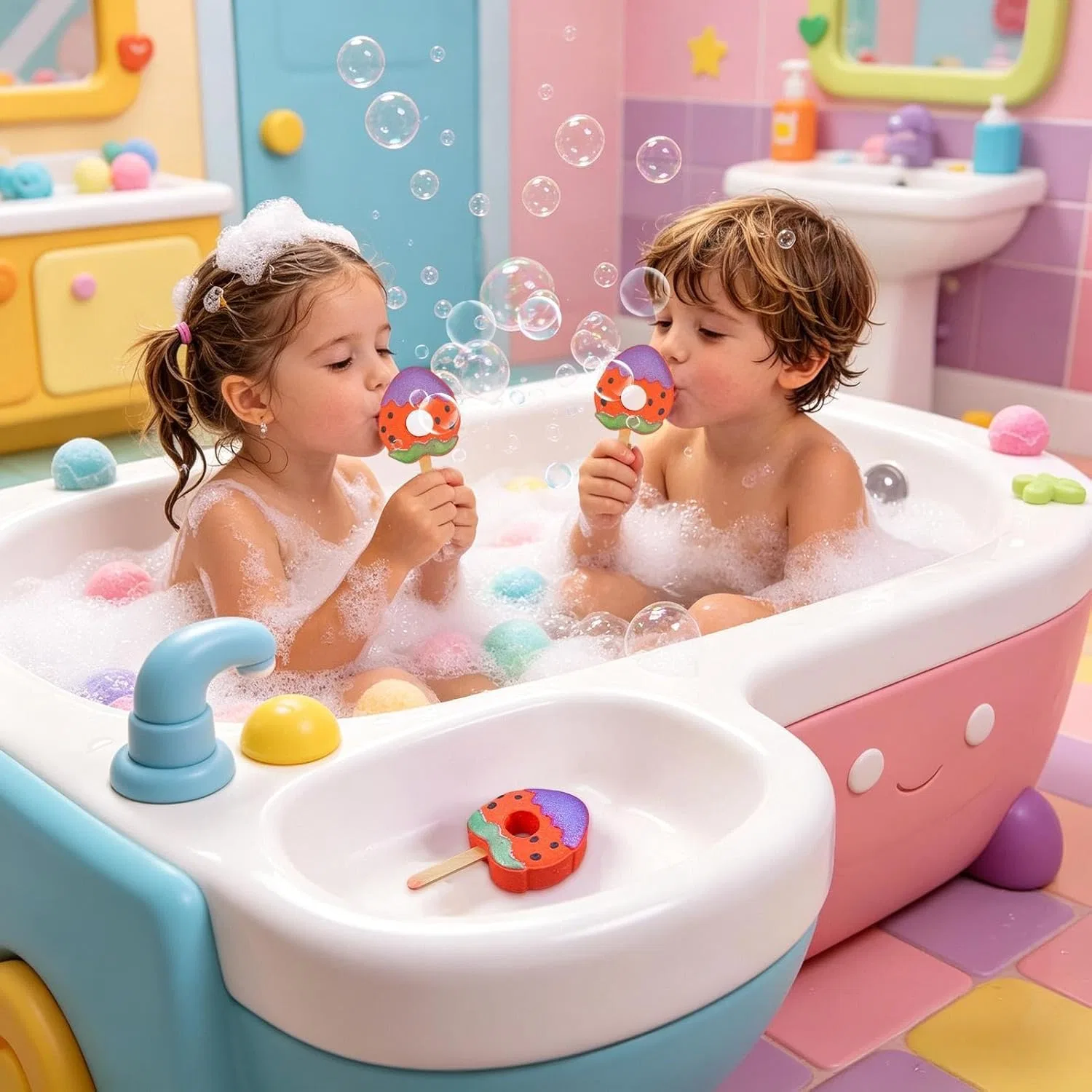 Бомбочка для ванны, Bio-Soft, 80 г, Styleb Générique — фото 2