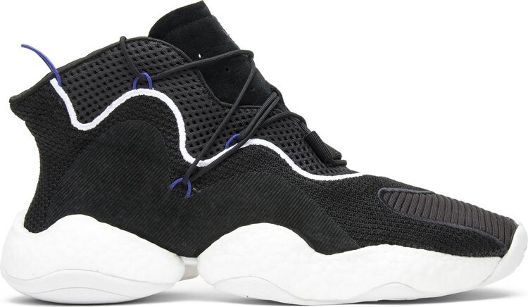 

Кроссовки Adidas Crazy BYW LVL 1 'Black White', черный