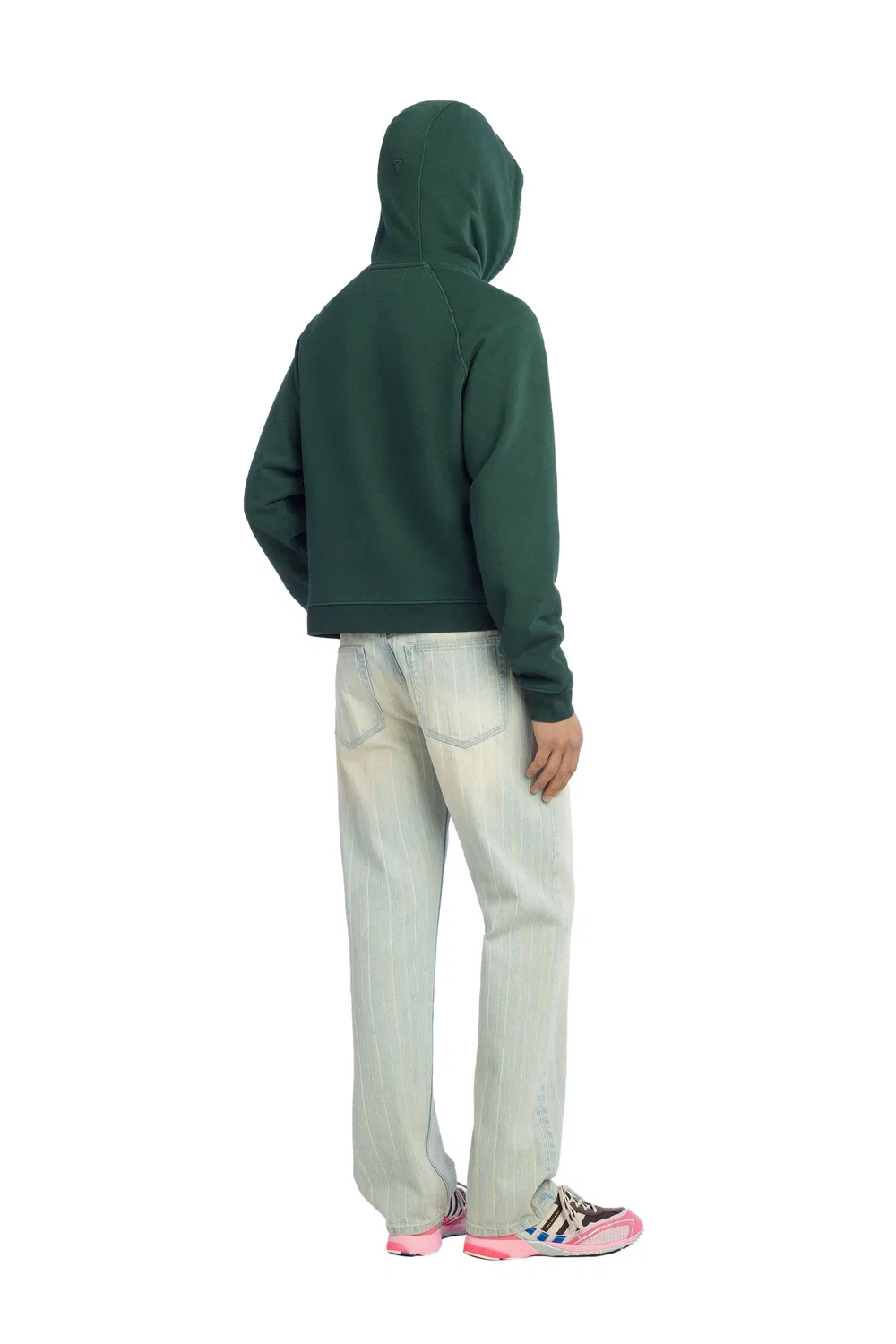 Прямые джинсы с узором «елочка» ZARA, Light Blue — фото 2