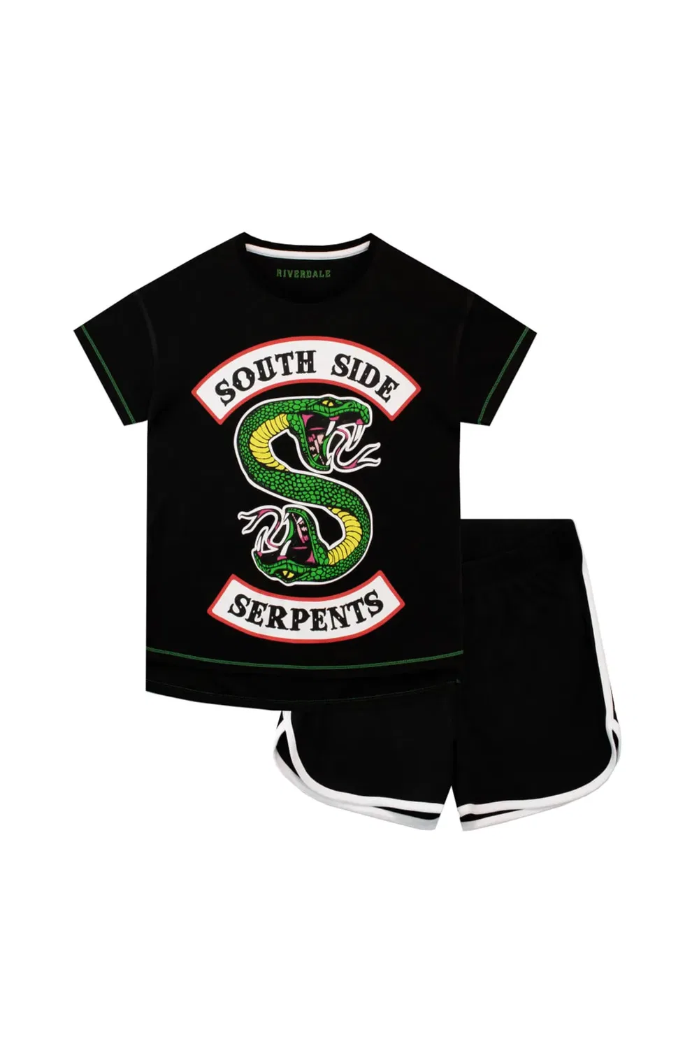 Пижамный комплект Southside Serpents Riverdale, Black