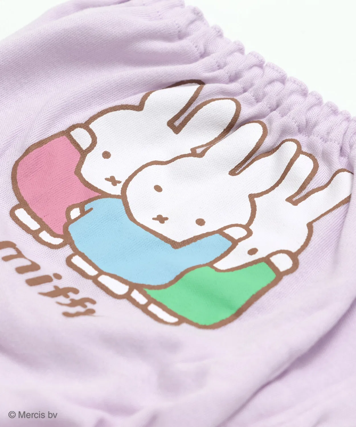 Детские трусы для девочек с принтом, комплект из 2 штук Miffy, Лаванда — фото 4