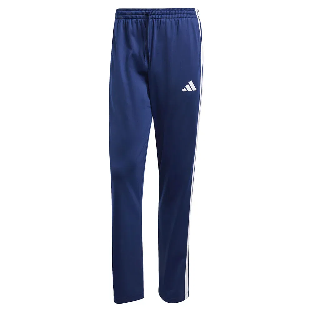 Брюки спортивные 3 Stripes Tricot Regular Fit Open Hem Adidas, синий — фото 3