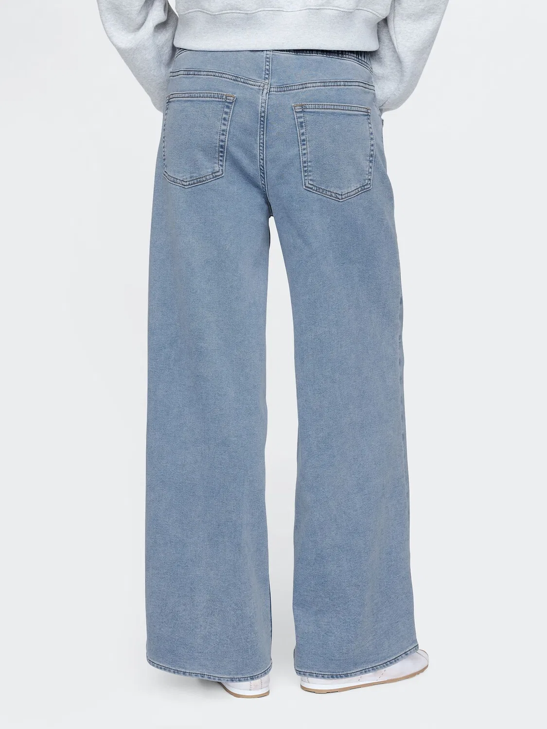 Джинсы мешковатые, средняя посадка Gap, Light Wash Blue — фото 2