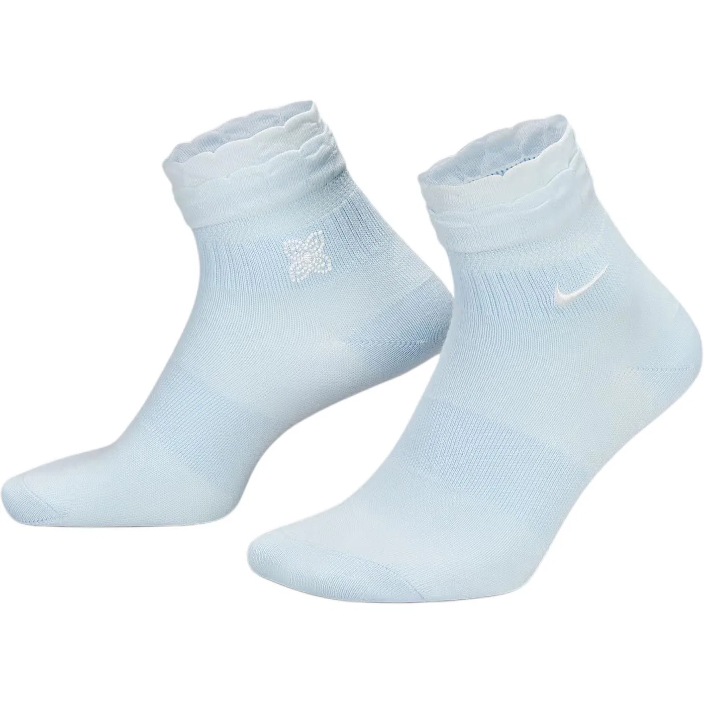 Женские носки с принтом Nike, 1 пара, Blue