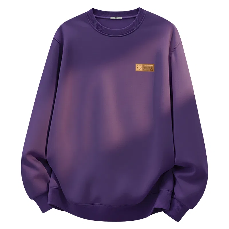 Детский свитшот в ретро-спортивном стиле MINISO, Aurora Purple