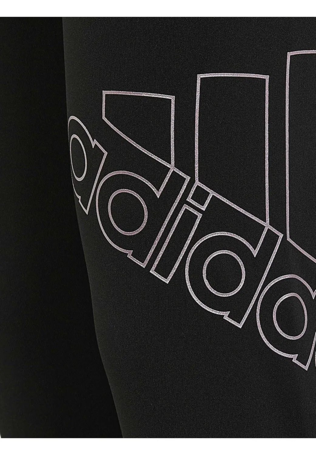 Гламурные леггинсы Adidas Performance, Black — фото 3