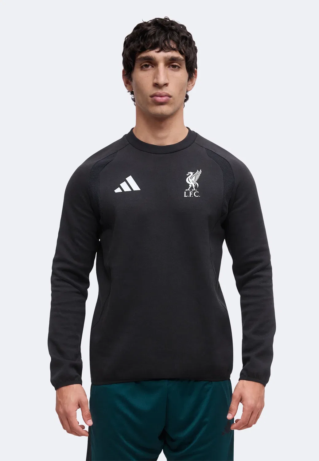 Ливерпуль ФК Тиро, команда для поездок - клубная одежда Adidas Performance, Black