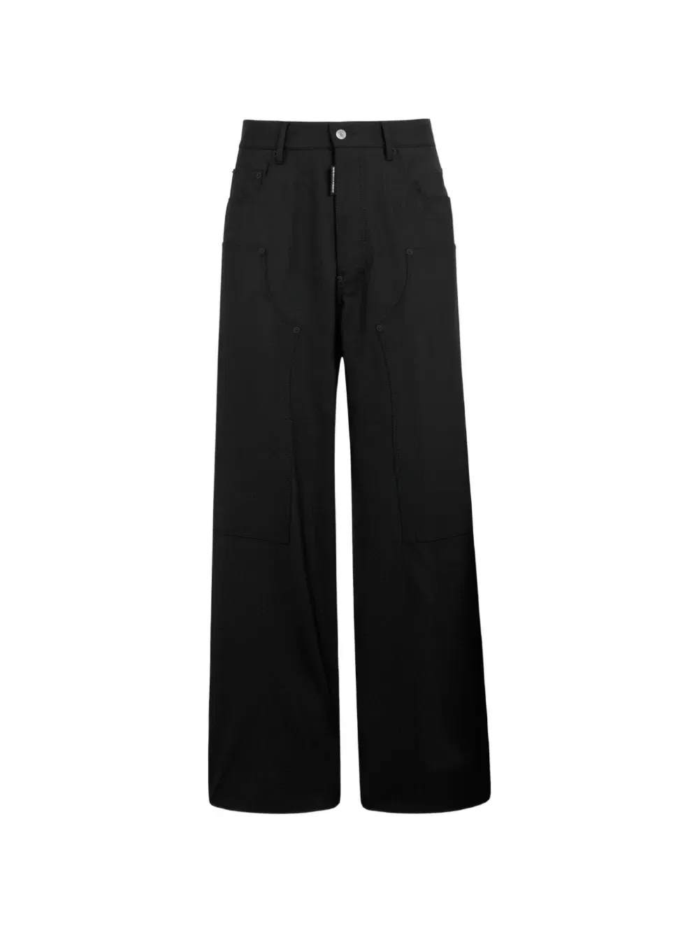 Брюки Utility2 строгого кроя Dsquared2, черный