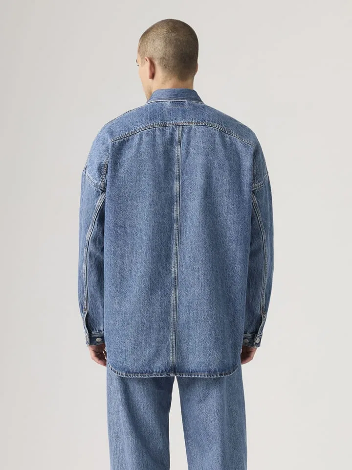 Мужская джинсовая куртка Levi's, Blue — фото 3