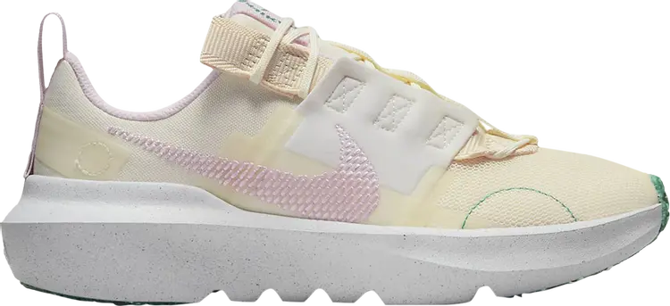 

Кроссовки Nike Crater Impact GS 'Coconut Milk Pink Foam', кремовый