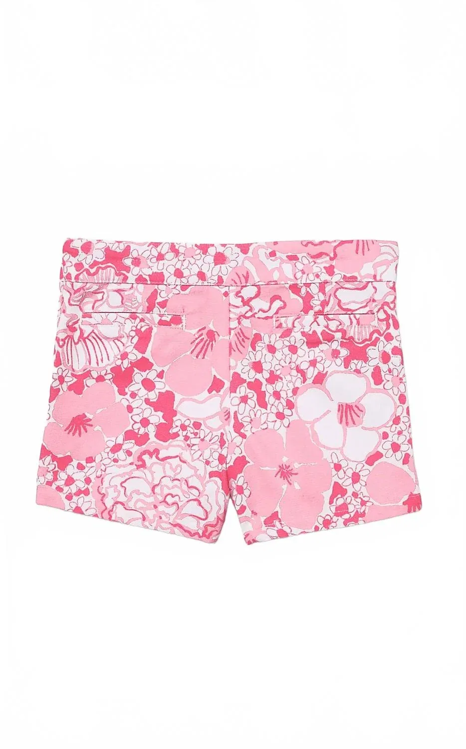 Детские шорты для девочек с принтом Clementine Lilly Pulitzer, Conch Shell Pink Burst Of Joy — фото 4
