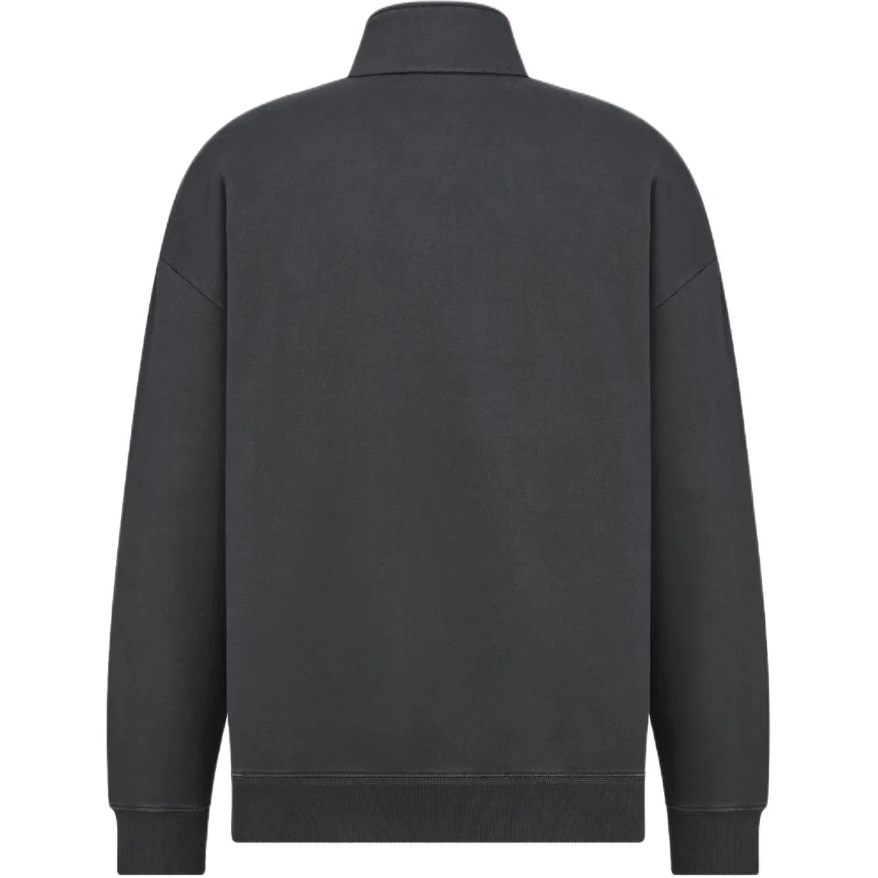 Мужской свитшот с молнией ling Zip Detailed Sweatshirt DIOR, Black — фото 2