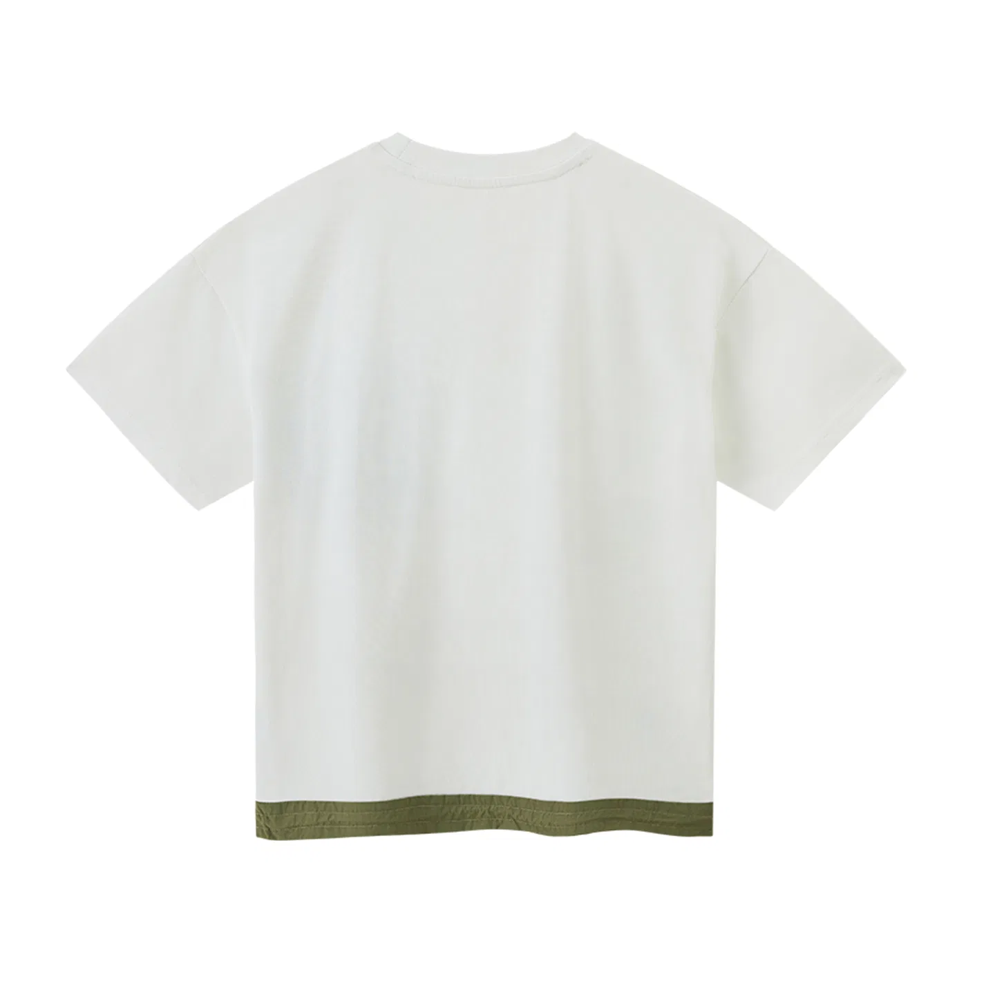 Детская футболка с круглым вырезом Jeep Grade School T Shirts, Pea Green — фото 4