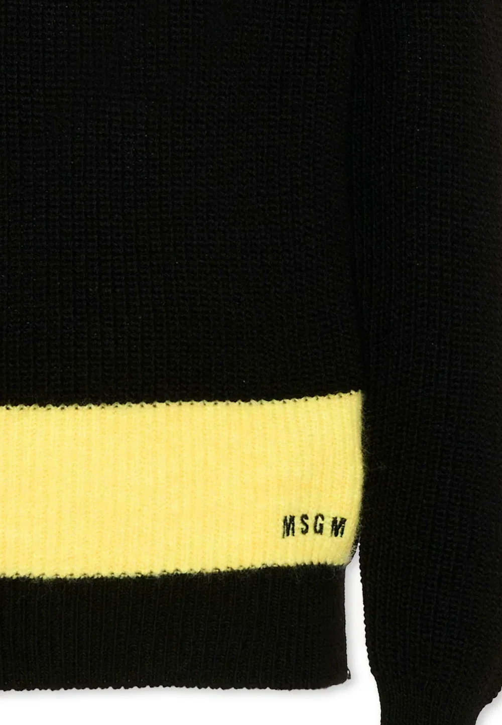 Маглионе - джемпер Msgm, Black — фото 3