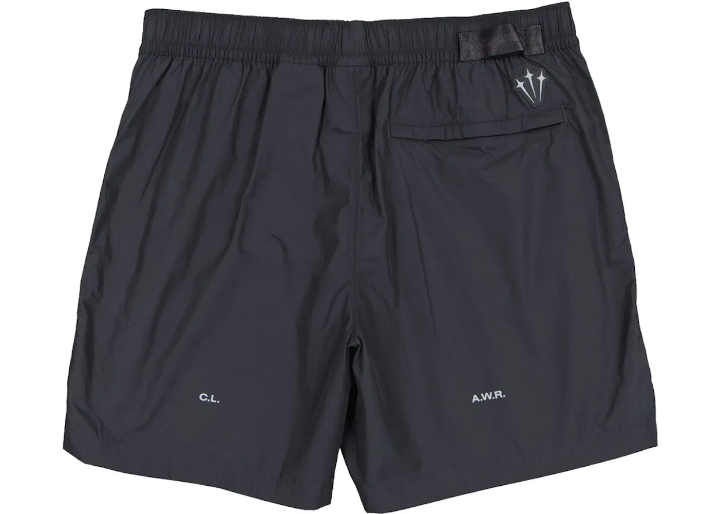 Мужские шорты с принтом Nike x Drake NOCTA Cardinal Stock Nylon Shorts Anthracite, Anthracite — фото 2