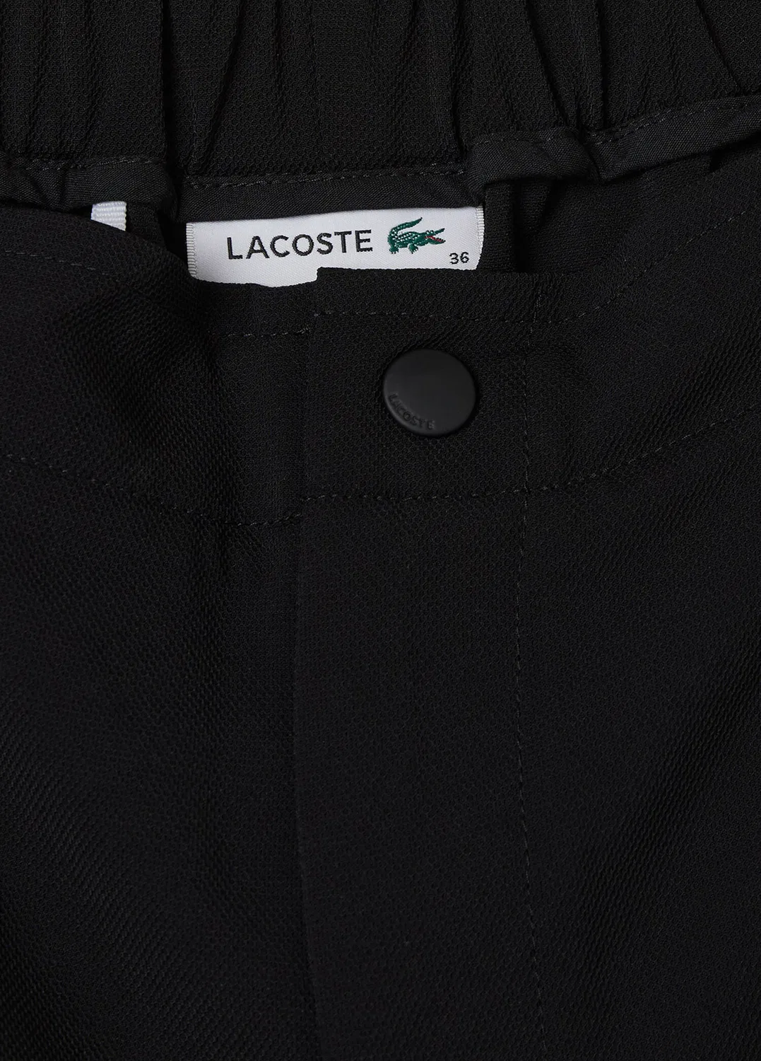 Брюки Lacoste Relaxed Fit, черные — фото 3