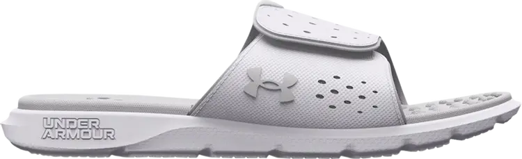 

Сандалии Under Armour Wmns Ignite 7 Slide White Halo Grey, белый