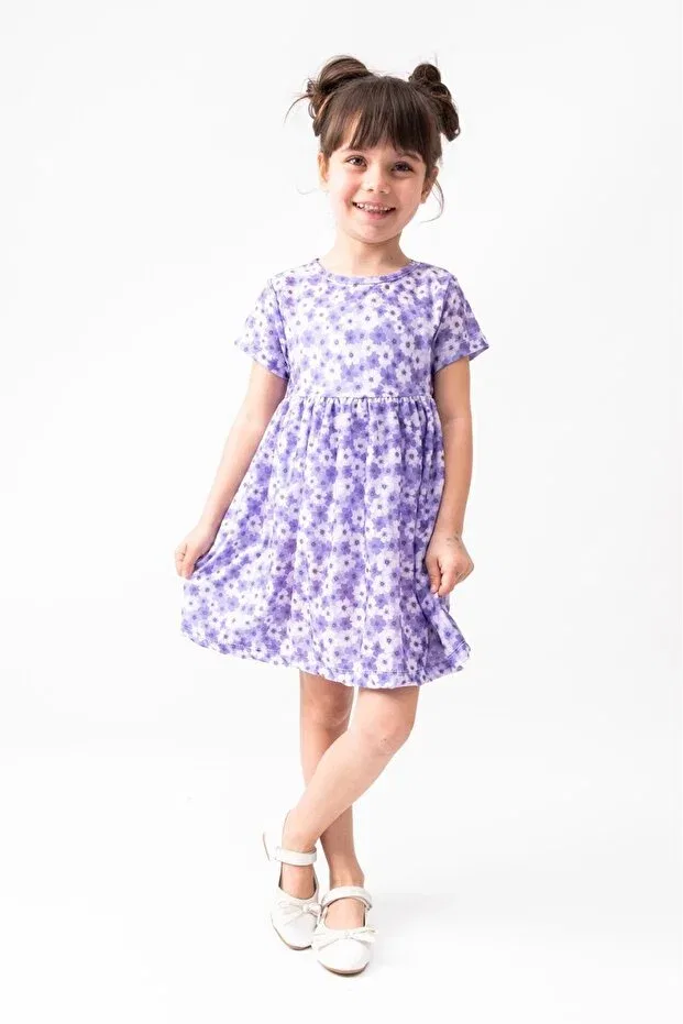 Детское платье с принтом Basics Ruhaay, Multicolor5