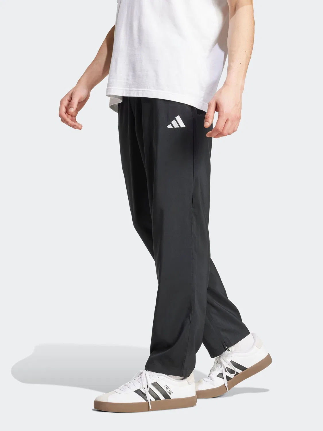 Джоггеры из полиэстера adidas Stanford, черный