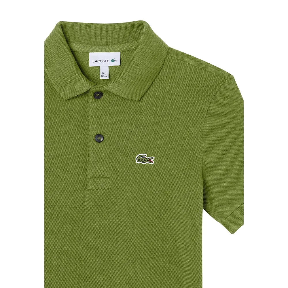 Сникерсы Lacoste Kids, зеленый — фото 3