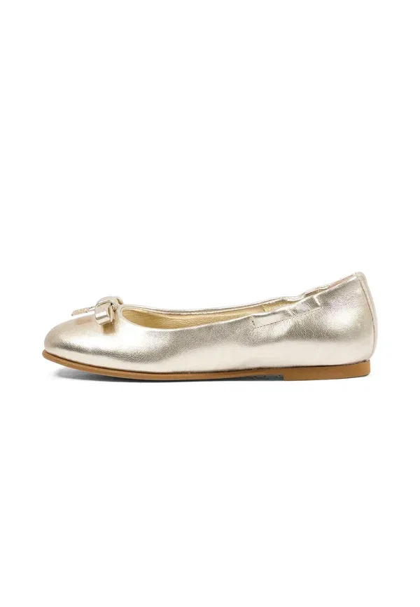 Туфли из искусственной кожи Ballet pumps Tommy Hilfiger, Gold, золотистый