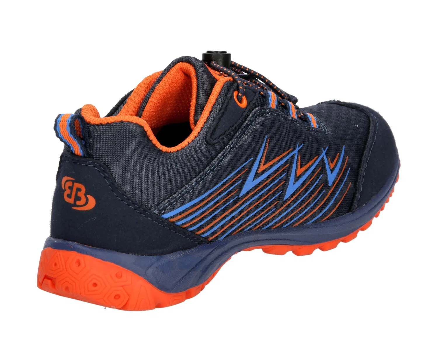Детские кроссовки для мальчиков водонепроницаемые Chesna Low Brütting, Anthracite Blue Orange — фото 4
