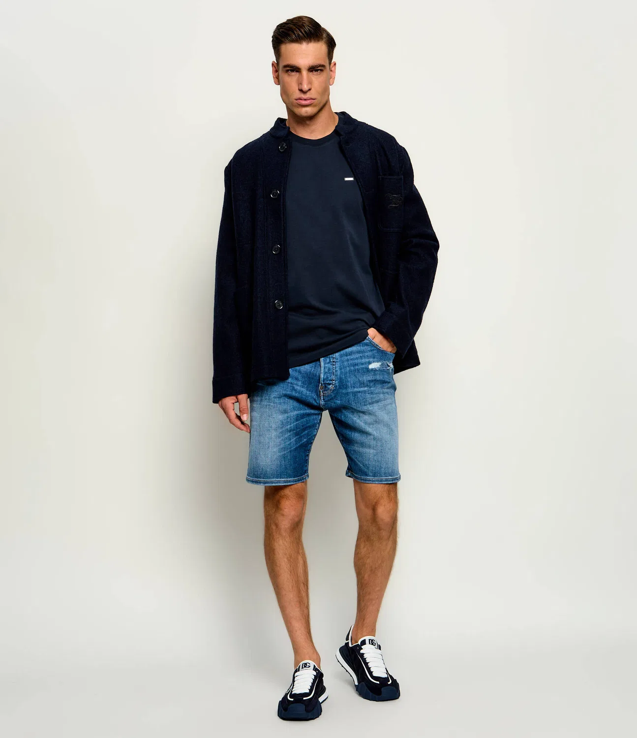 Футболка с круглым вырезом Dsquared2, темно-синий — фото 2