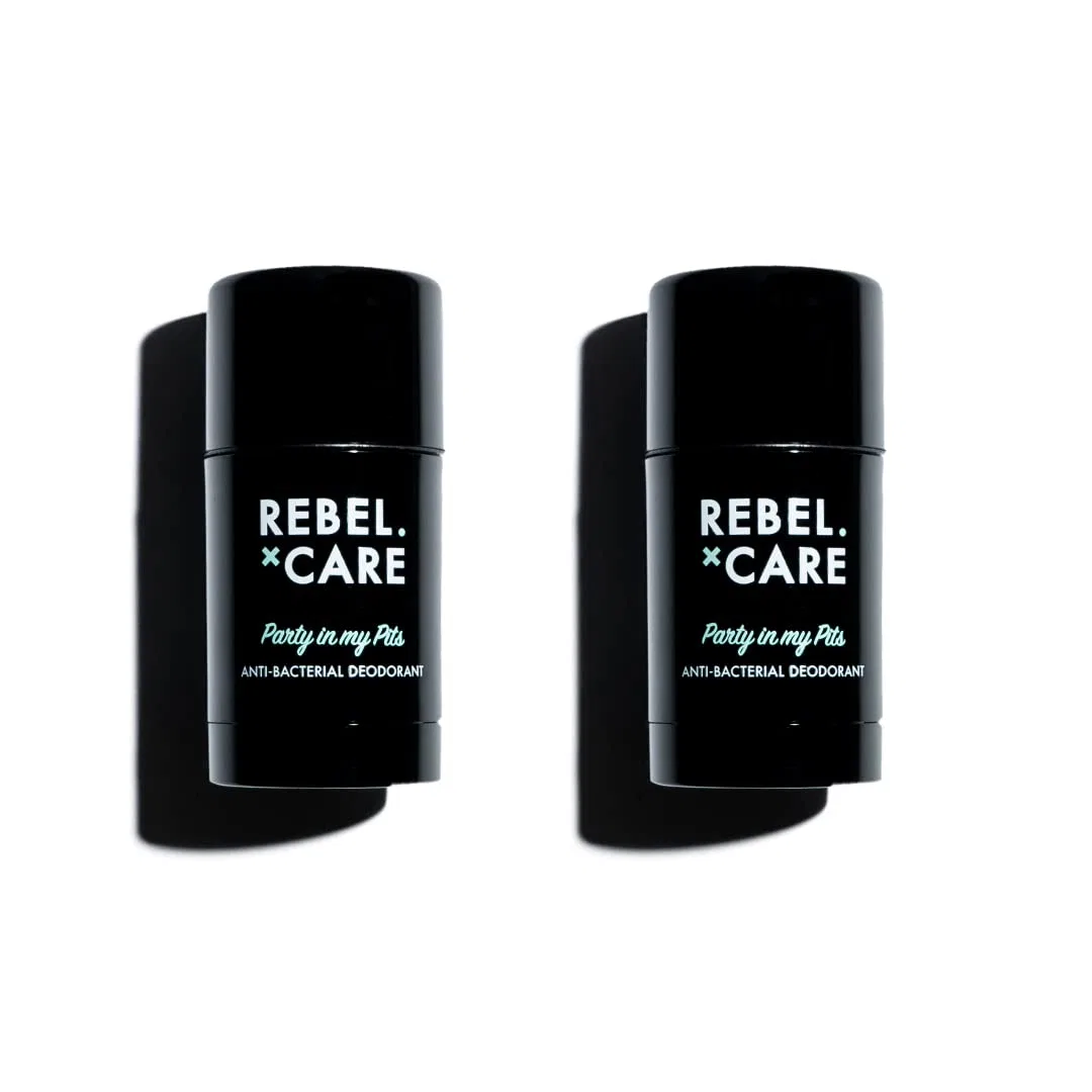 Дезодорант Party in My Pits 75ml, 2 шт, Rebel Care, Грейпфрут