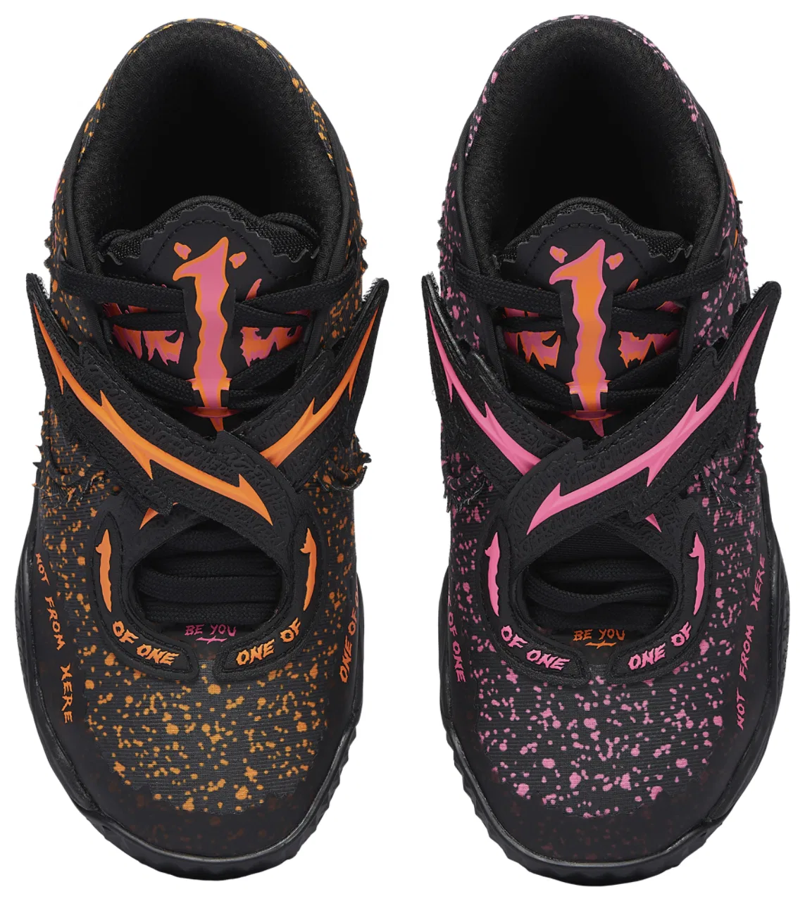 Кроссовки для мальчиков MB.05 Shadows PUMA, цвет Black/Pink/Orange — фото 4