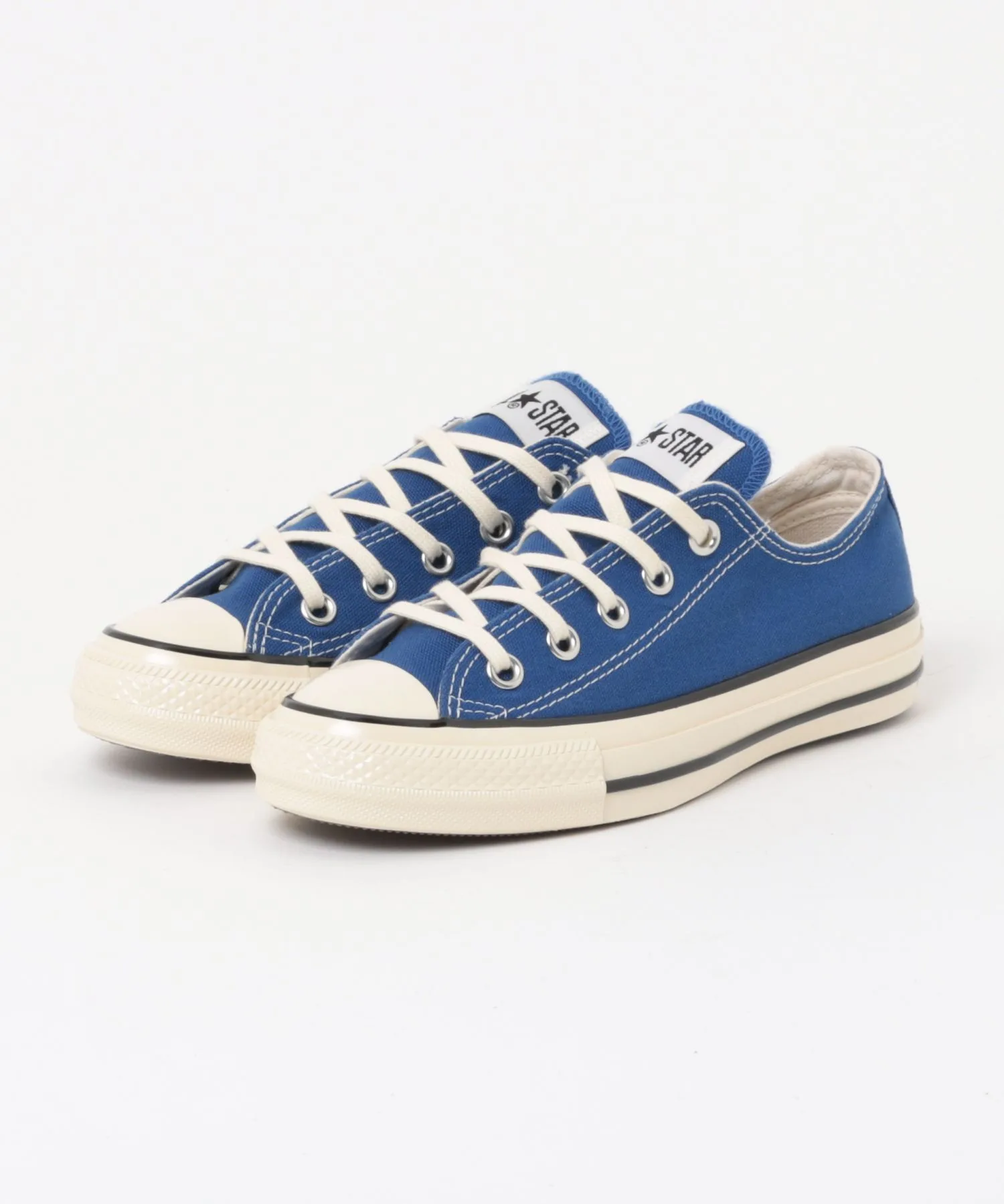 Мужские кроссовки из состаренного канваса CONVERSE ALL STAR AGED AC OX 31316522 синие