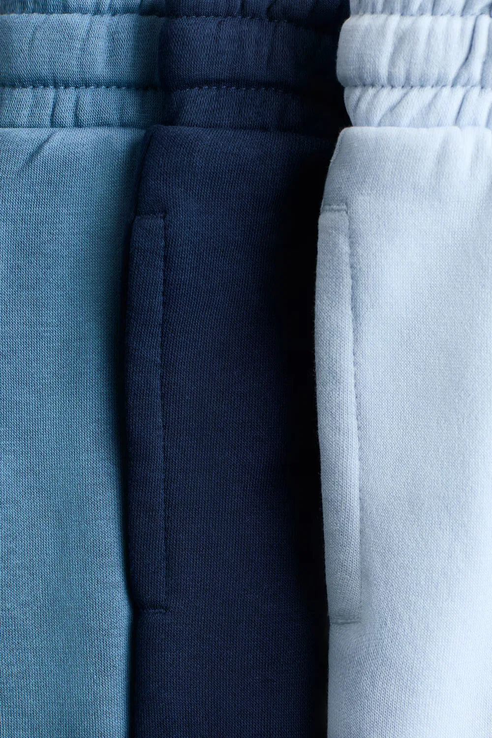Комплект из 3 шорт H&M, Marineblau/Blau — фото 2