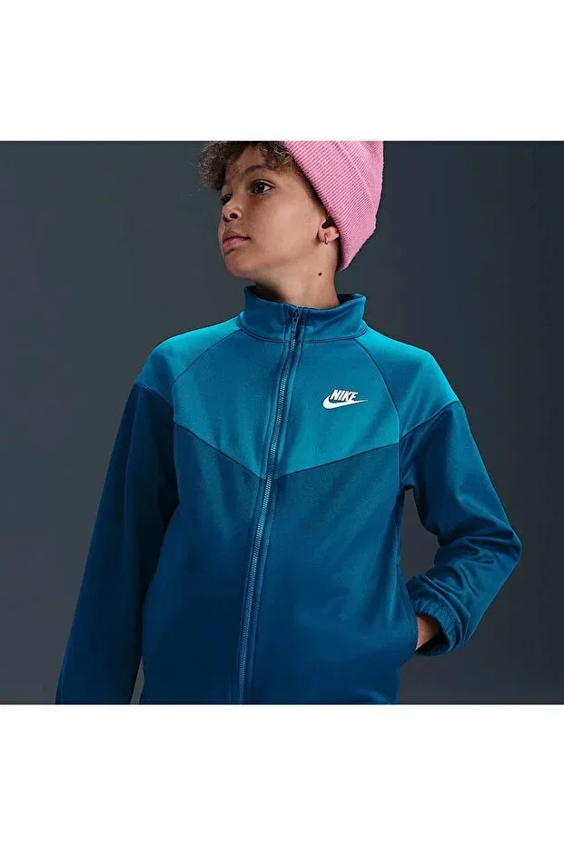 Детский спортивный костюм для мальчиков с принтом Nike, Green — фото 2