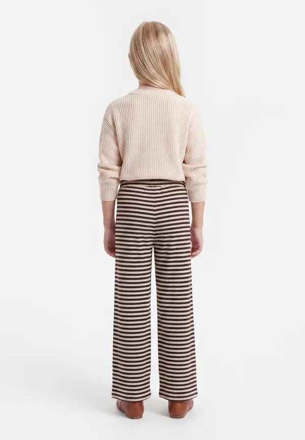 Брюки с высокой растяжимостью Nkfsuraja straight pant Name It Coffee/Peyote, черный — фото 2