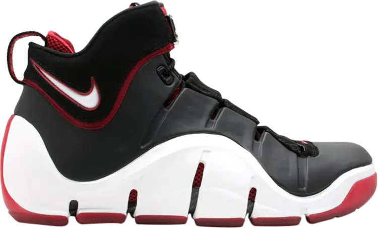 

Кроссовки Nike Zoom LeBron 4 'Black White Red', черный